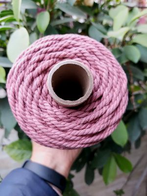 Dusty Rose Pink - 3mm Twisted