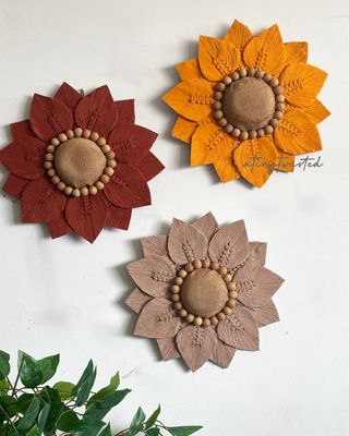 Flower wallhanging