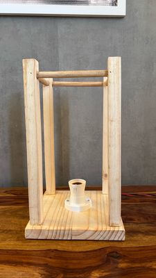 Table Lamp Wooden Frame