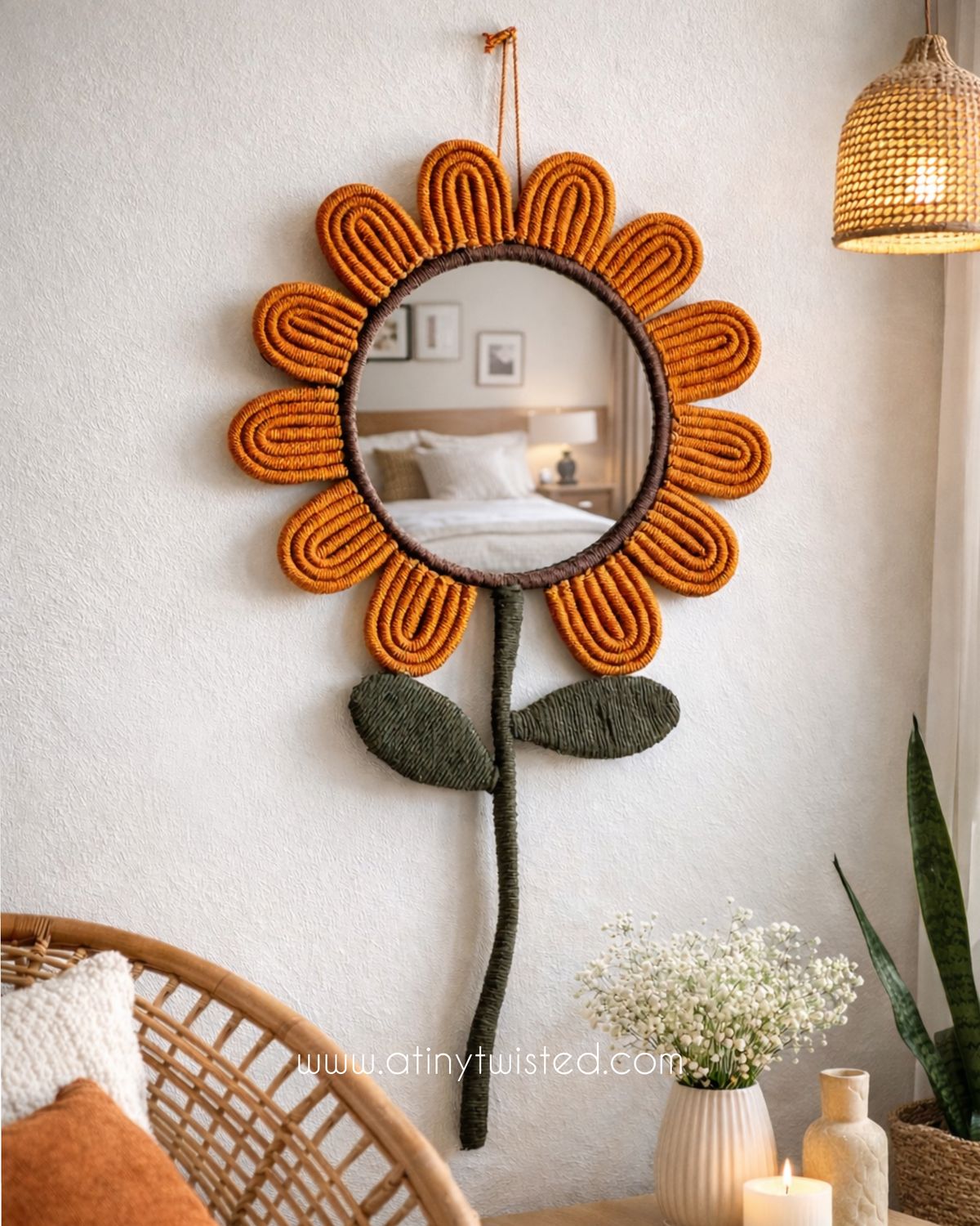 Sunflower Mirror
