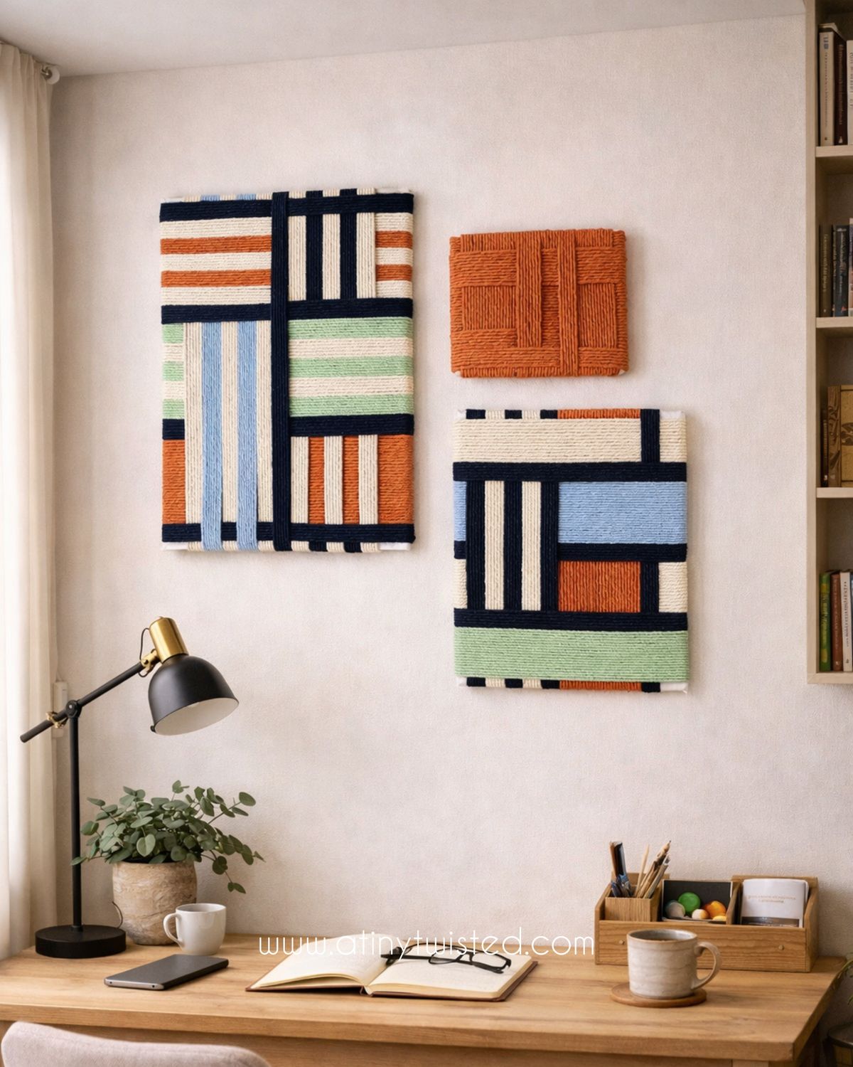 Geometric Pattern WallHanging