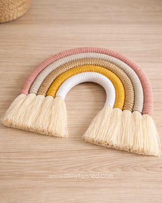 Macrame Rainbow Metallic Theme