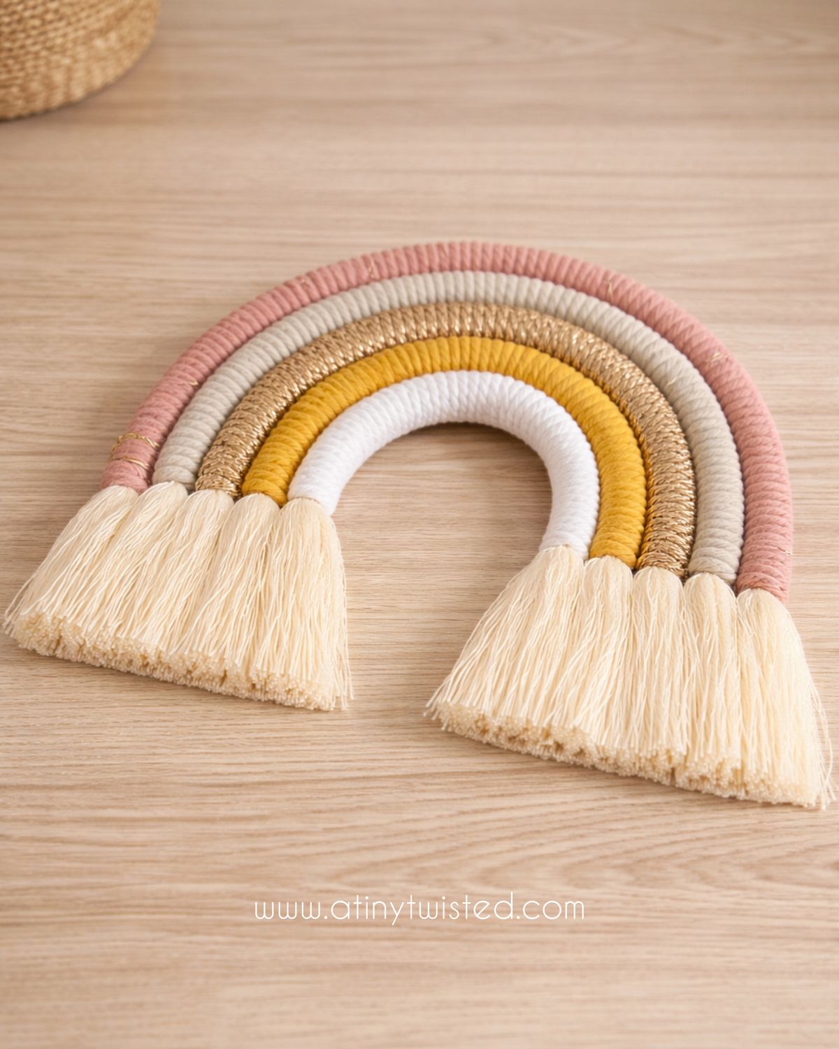 Macrame Rainbow Metallic Theme