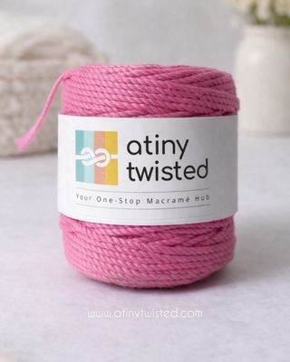 Blush Pink- 3mm Twisted