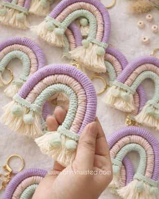 Rainbow Keyring / Car Hanging