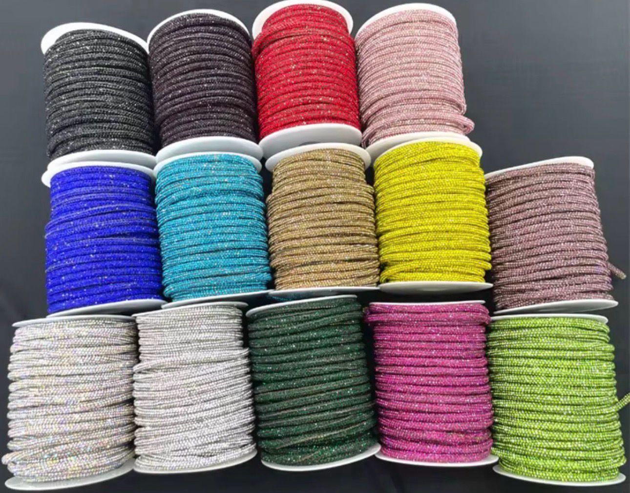Rhinestone Thread 4mm