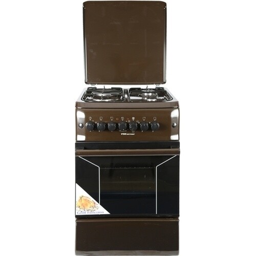 Von 3 Gas +1 Electric Cooker - Brown