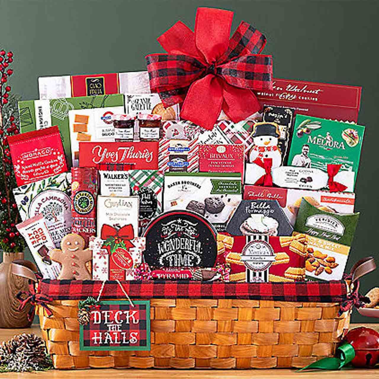 Deck the Halls Holiday Gift Basket