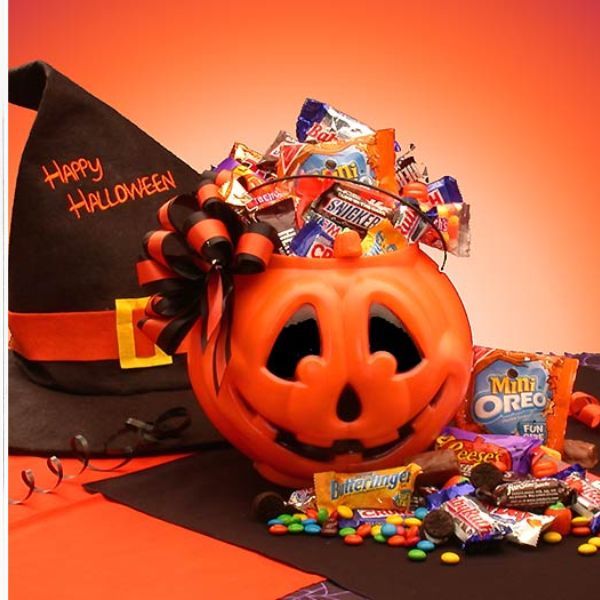 Tricks or Treats Halloween Goodies Pail