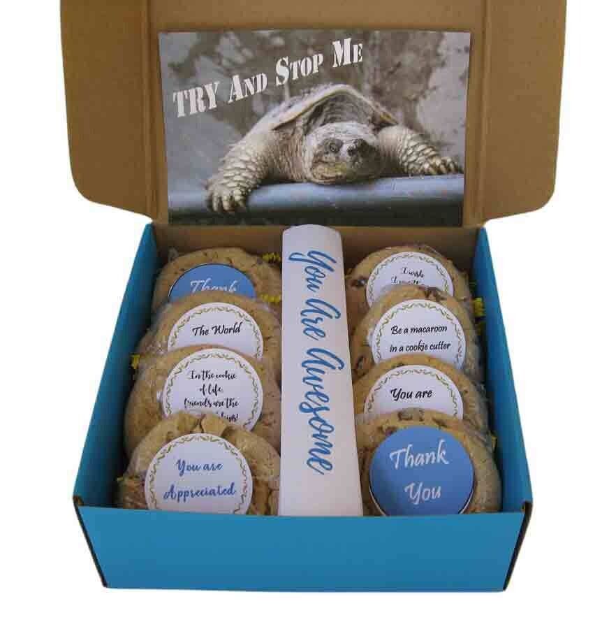 Encouragement Cookie Gift Box - Try and Stop Me