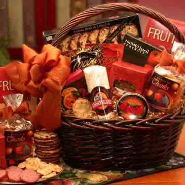 Thank You Gourmet Gift Basket - A World of Thanks