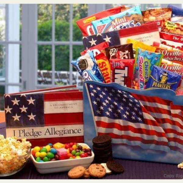 America The Beautiful Snack Gift Box