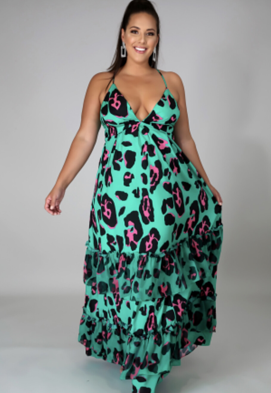 WALKS IN BALI DRESS 3XL