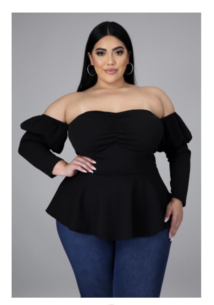 BONNIE TOP - BLACK (2X)