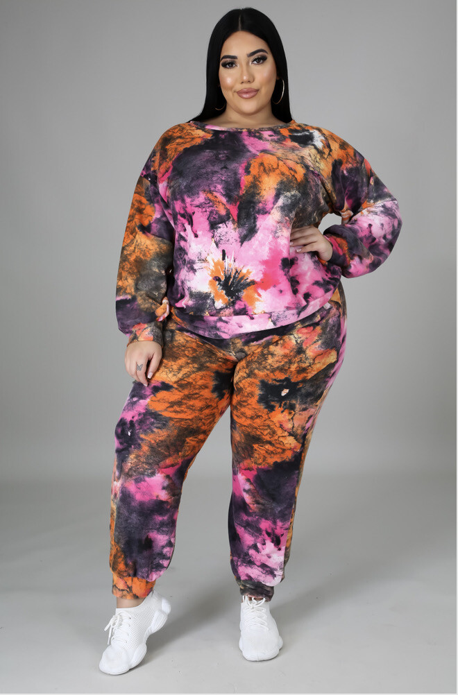 MAKE IT A DATE PANT SET - 1XL