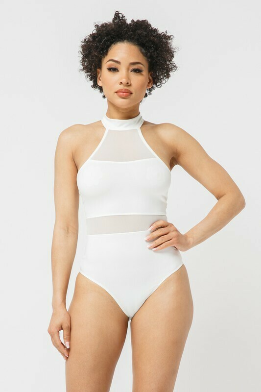 ANGEL BODYSUIT WHITE (LARGE)