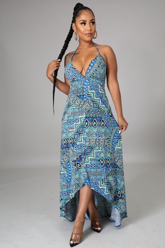 BLAKELY MAXI DRESS - SMALL