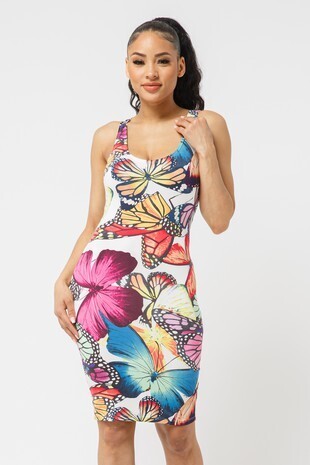 BUTTERFLY DRESS - XL