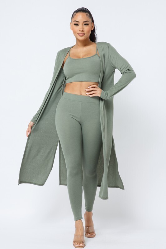 RILEY 3PC SET (LT OLIVE) - MEDIUM