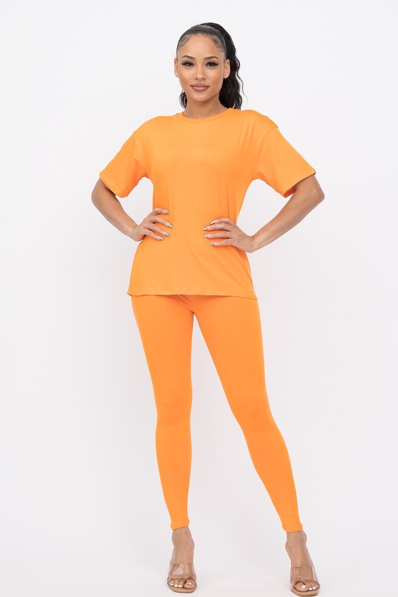 IVY 2PC SET (ORANGE) - MEDIUM