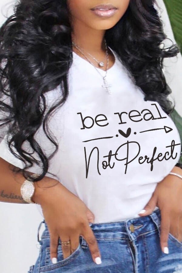 REAL NOT PERFECT T-SHIRT (2XL)