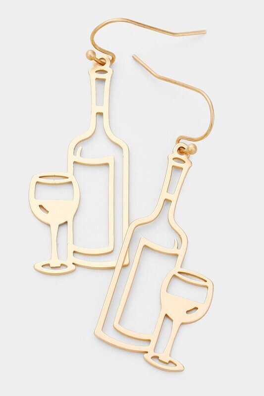 WINE EARRINGS