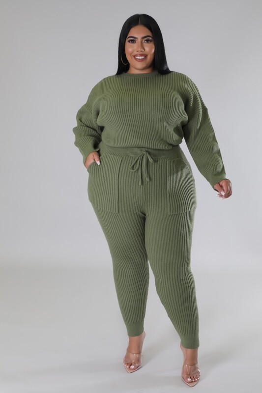 LET&#39;S GO OUT PANT SET (1XL)