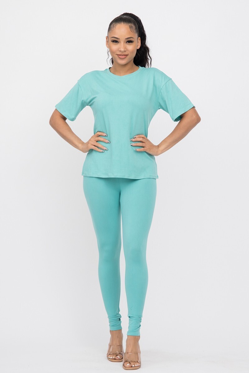 IVY 2PC SET (TEAL) - XL