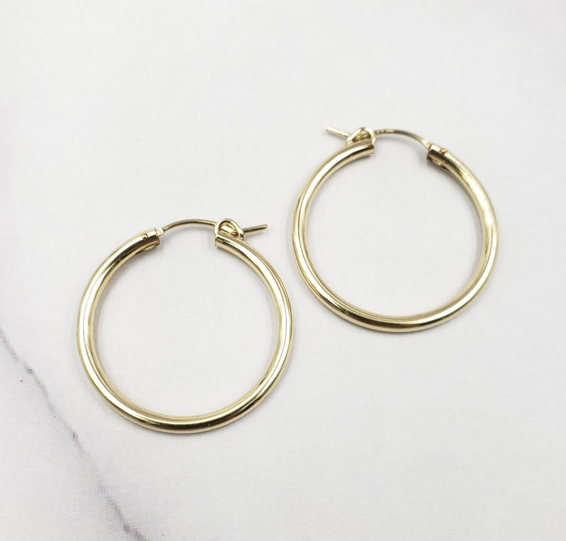 Sinead Cleary SC735 GF Chubby Large Hoops