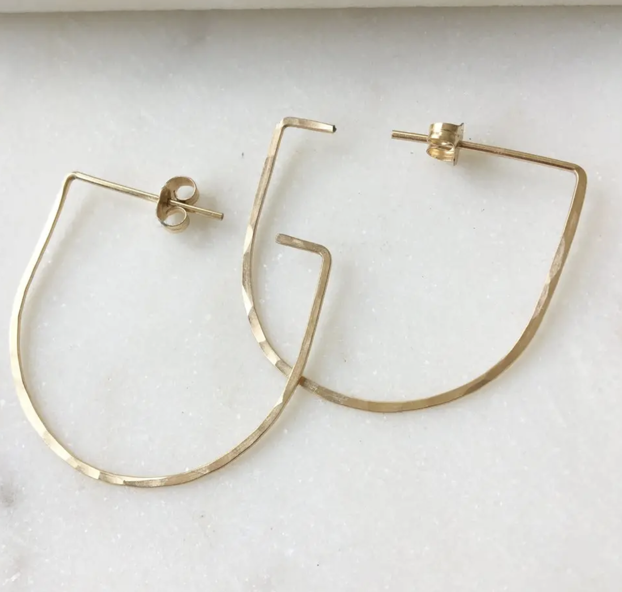 Token Jewelry Rose Gold Filled Saki Earrings TJ5