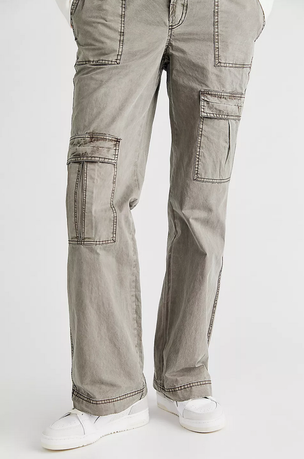 Free People The Thing Is Low-Rise Utility Pant