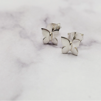 Sinead Cleary Sterling Butterfly Studs SC995