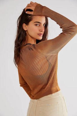 Free People H20 Crew Pullover