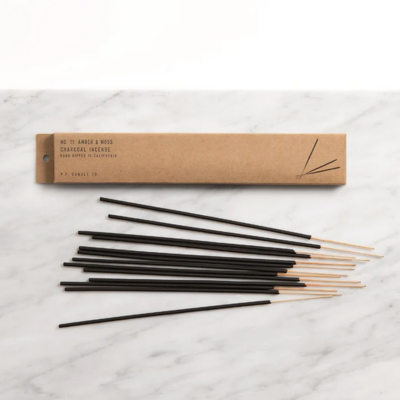 P.F. Candle Co. Inscense Sticks in Amber &amp; Moss