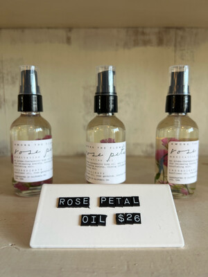 Among the Flowers Rose Petal Body Oil ATF18