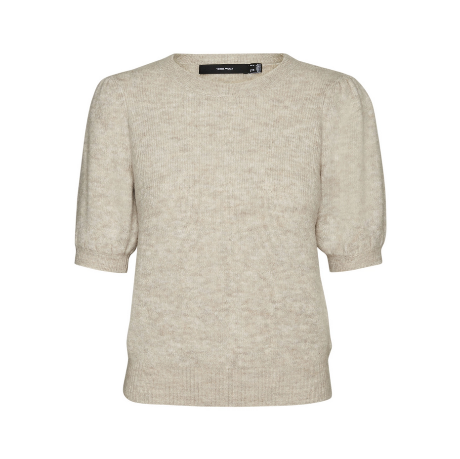 Vero Moda Lefile Puff Short Sleeve Blouse Sweater (2 Colors)