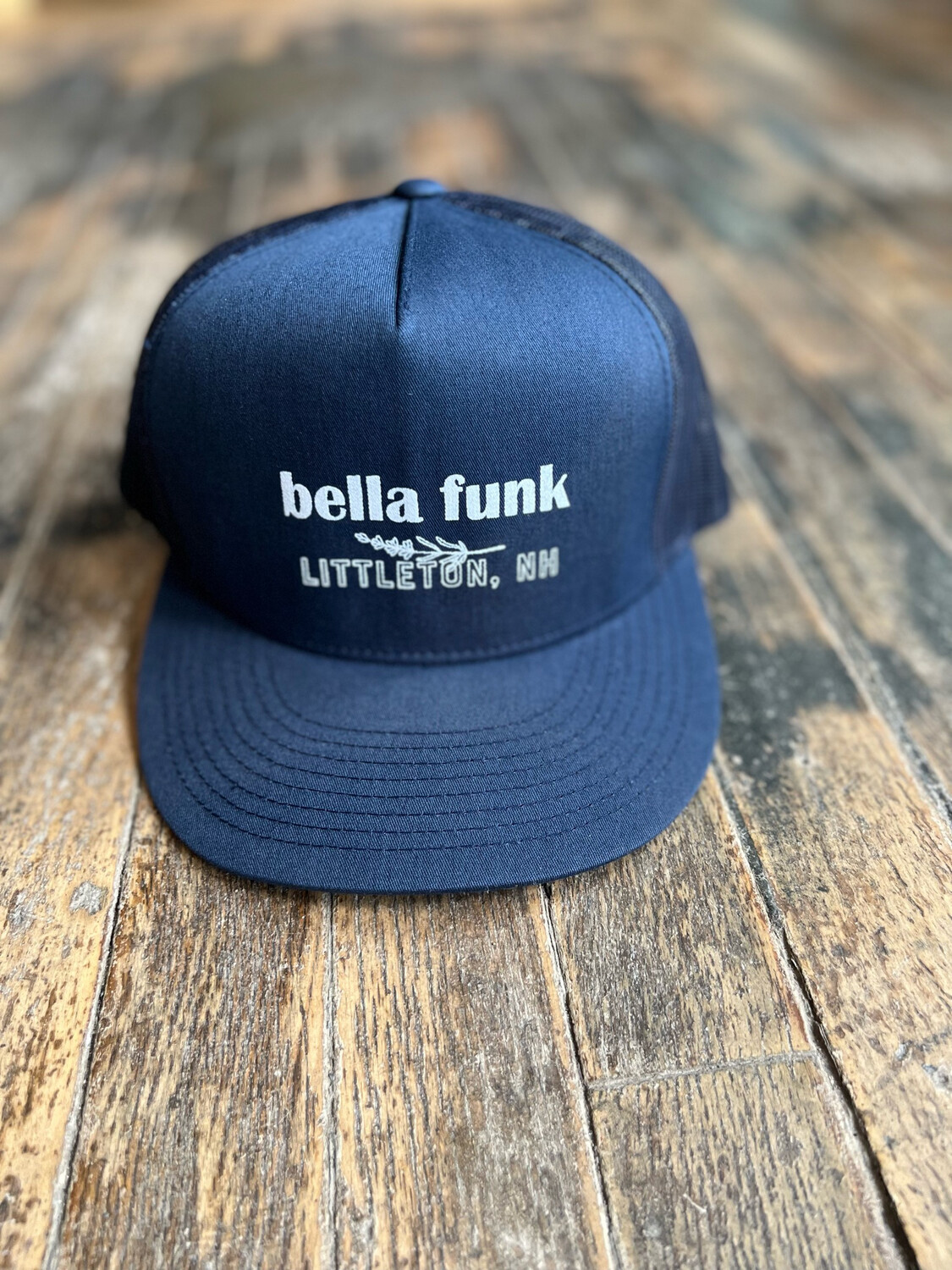 Bella Funk Trucker Hat in Navy