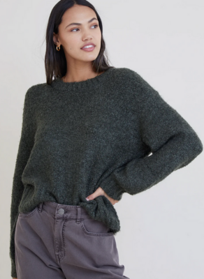 Bella Dahl Tahoe Boucle Sweater (2 Colors)