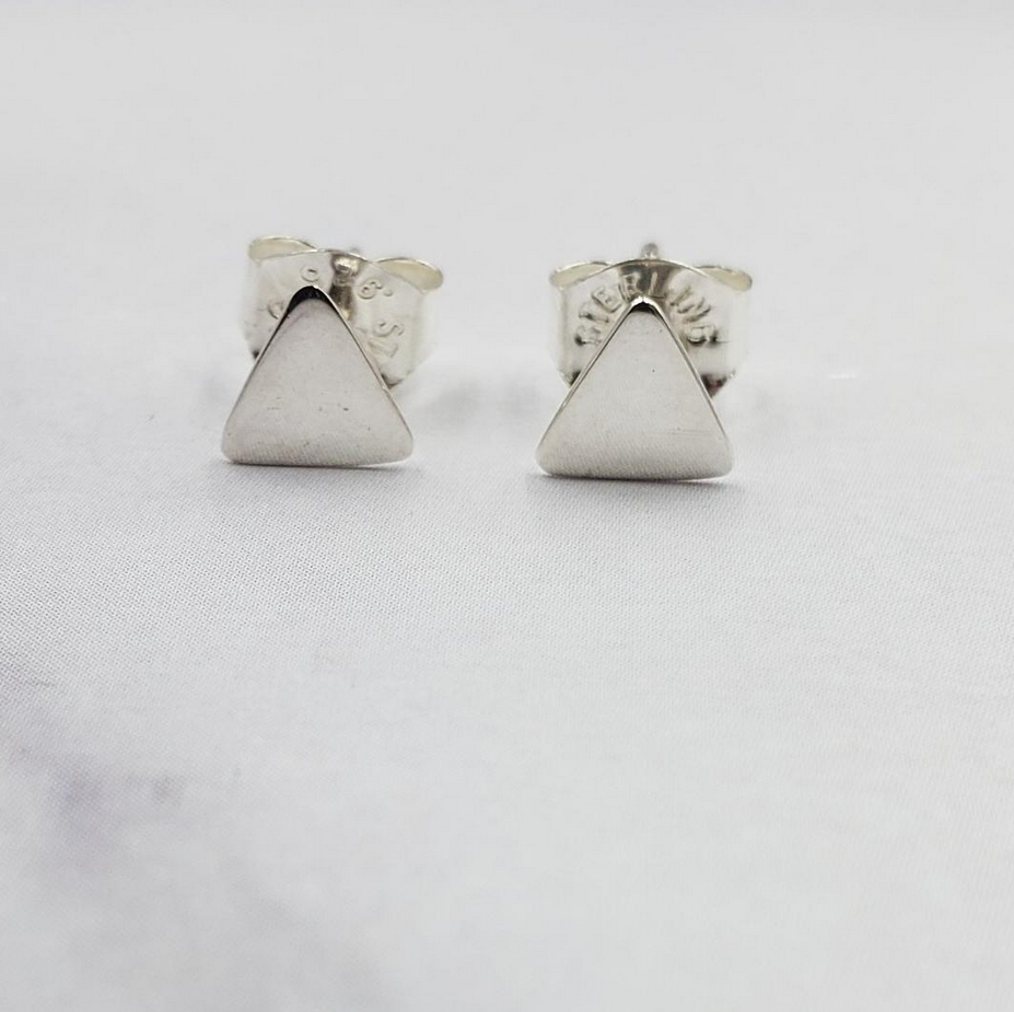 Sinead Cleary SC1211 Sterling Triangle Studs