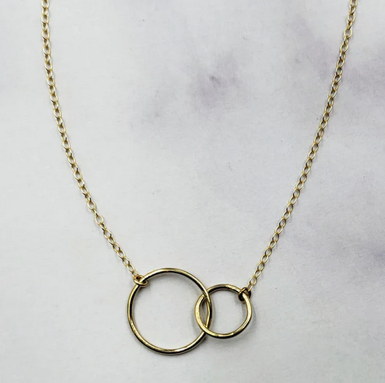 Sinead Cleary SC1182 16" Gold Filled Together Necklace