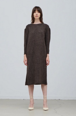 Grade & Gather Plain Sweater Midi Dress