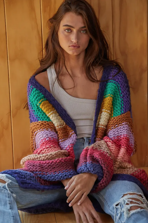 By Together Over The Rainbow Cardigan