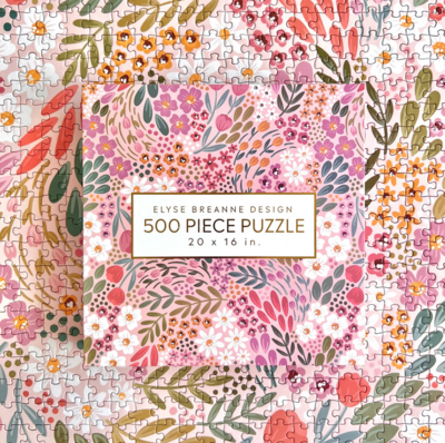 Elyse Breanne Design 500 Piece Puzzle (2 Colors)
