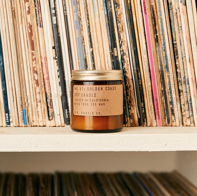 P.F. Candle Co. Golden Coast - 3.5oz Mini Soy Candle