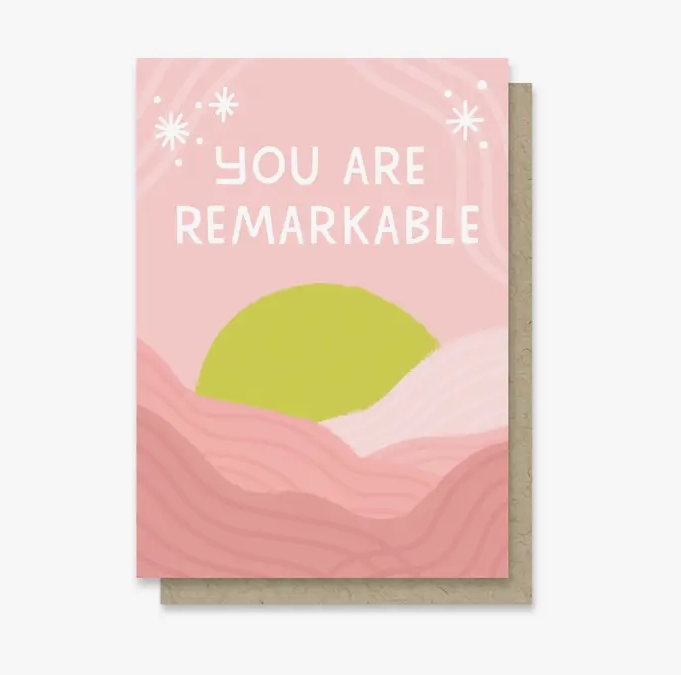 Paper Parasol Press You Are Remarkable Mini Card PP30