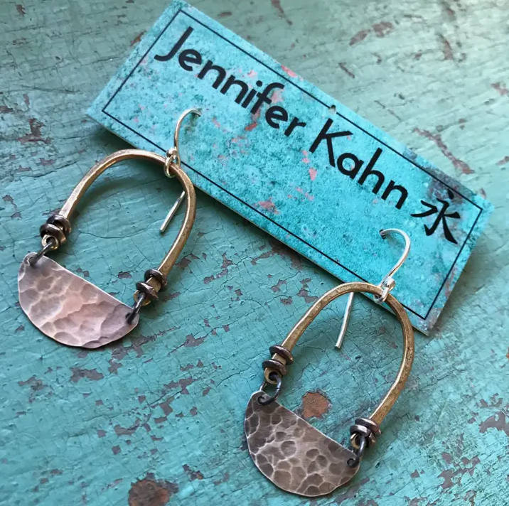 Jennifer Kahn Selene Earrings Tiny