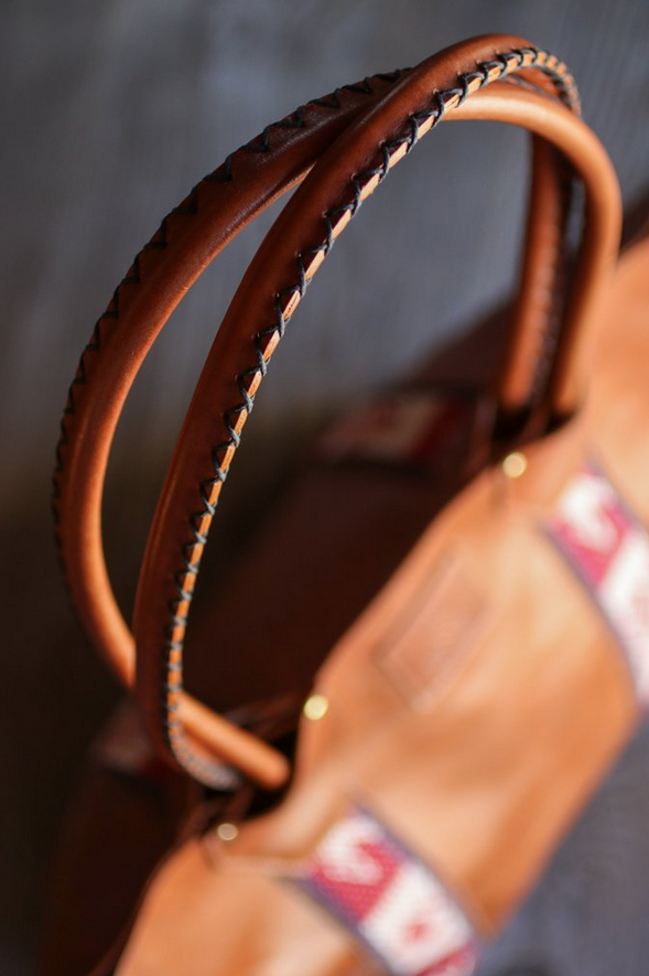 Linny Kenney One With Nature Peru Tote in Italian Vachetta Leather