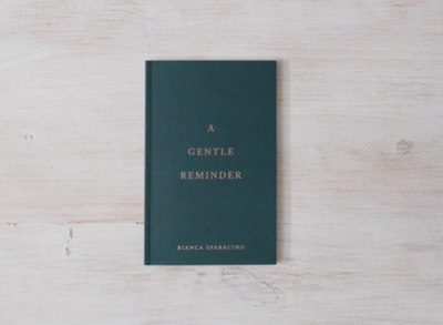 A Gentle Reminder Bianca Sparacino