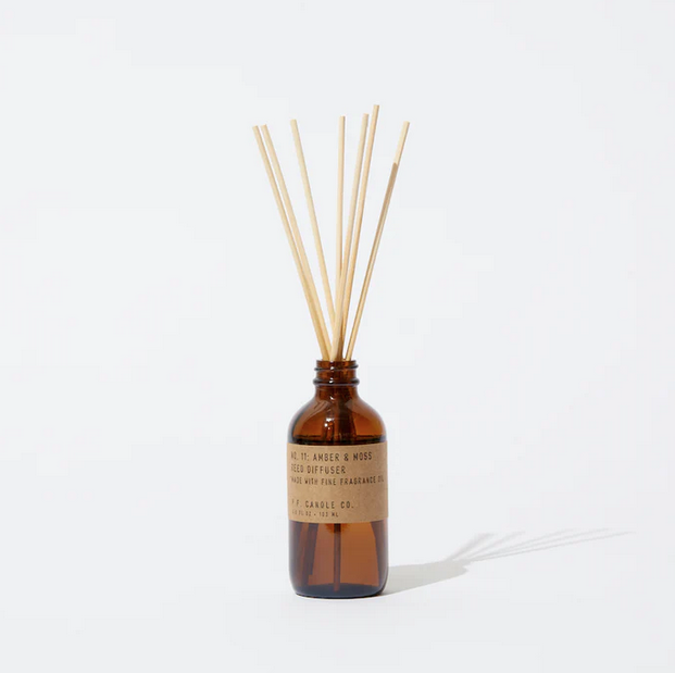 P.F. Candle Co. Amber &amp; Moss Reed Diffuser