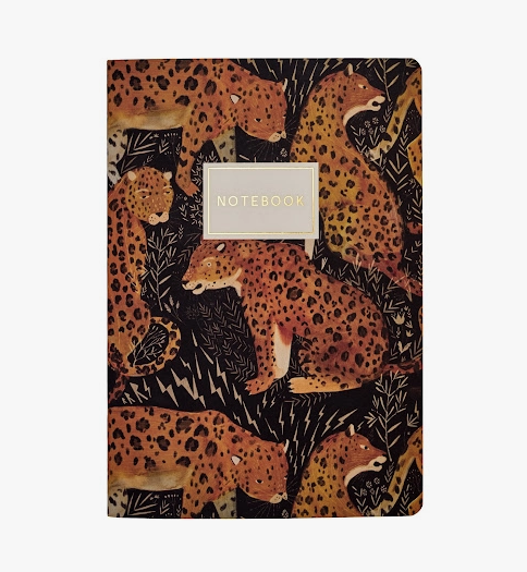 BV by Bruno Visconti Leopard Notebook